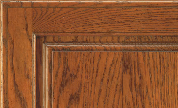 oak cabinet finish