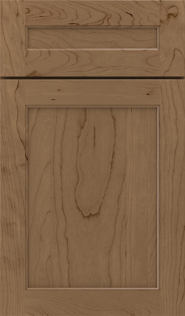 prescott_5pc_cherry_flat_panel_cabinet_door_gunny